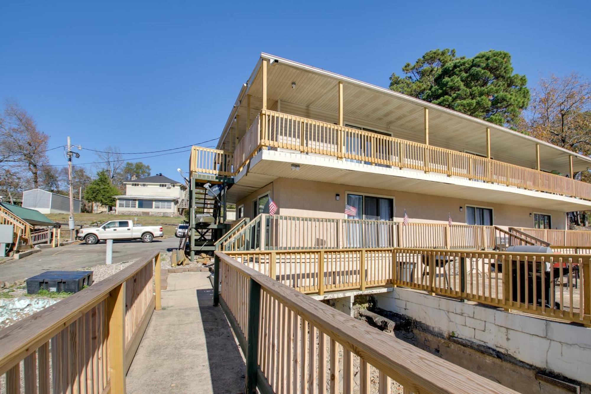Hot Springs Condo With Lake Access And Boat Dock! Exterior photo