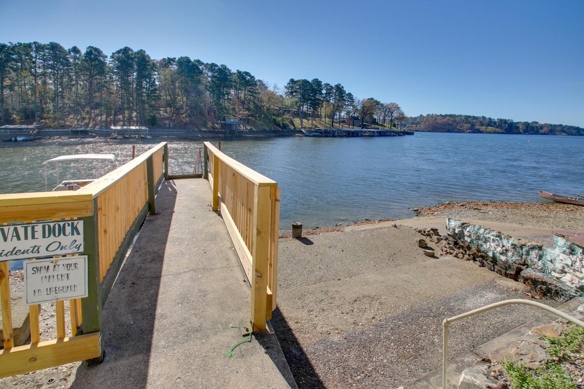 Hot Springs Condo With Lake Access And Boat Dock! Exterior photo